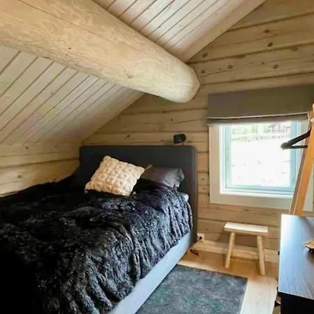 New Lovely Cabin At Lygna With 2 Bathrooms And Office Space בית נופש *